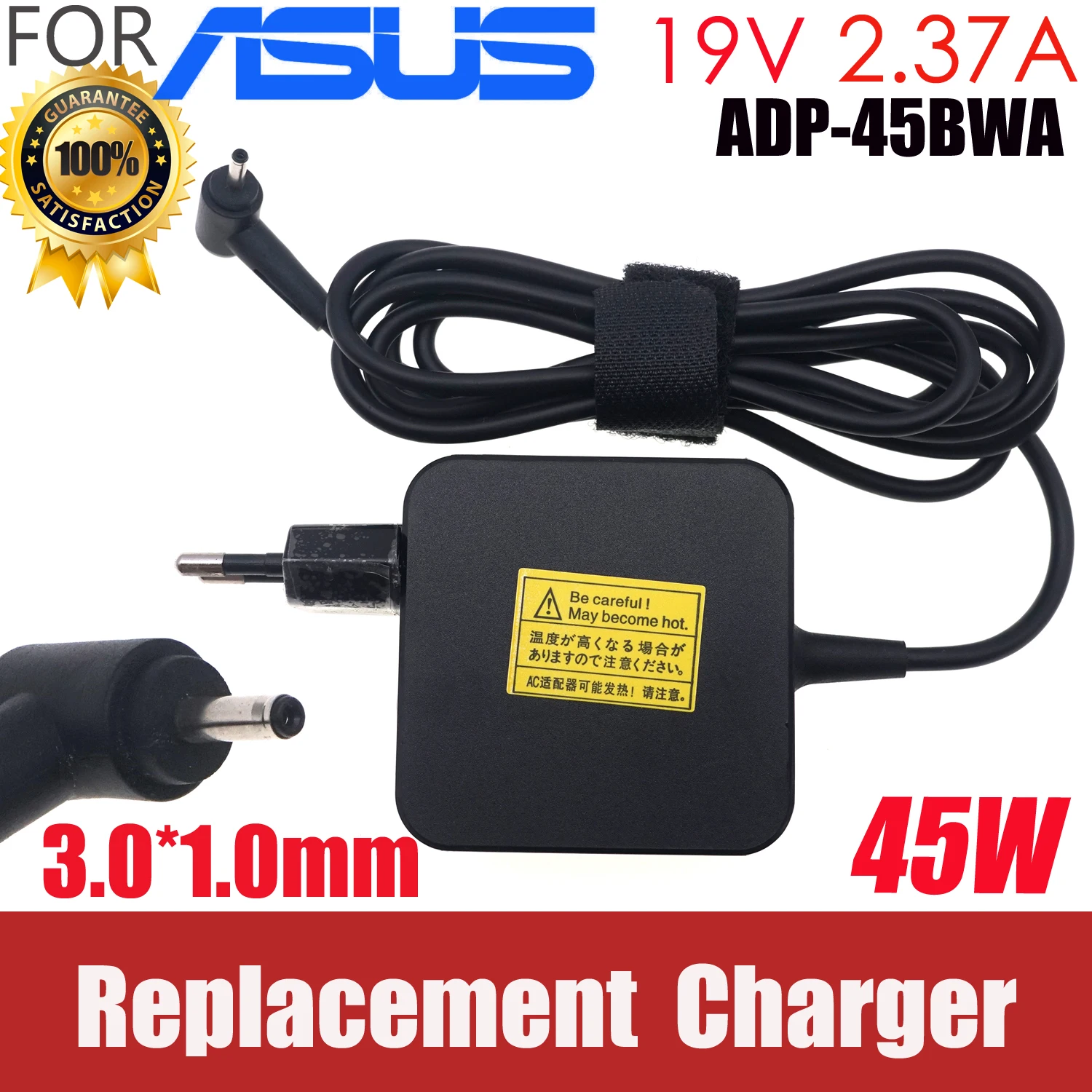 

19V 2.37A 45W 3.0x1.1mm AC Adapter Laptop Charger For Asus Zenbook UX21E UX31K UX32 UX42E UX31E FOR ACER SF113-31 N17P2 N20C4
