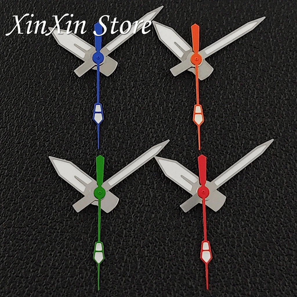 Prospex Series NH35 SKX Hands C3 Luminous Dive Watches Pointers Replacement Accessory Parts For NH34 NH35 NH36 NH38 4R Movement