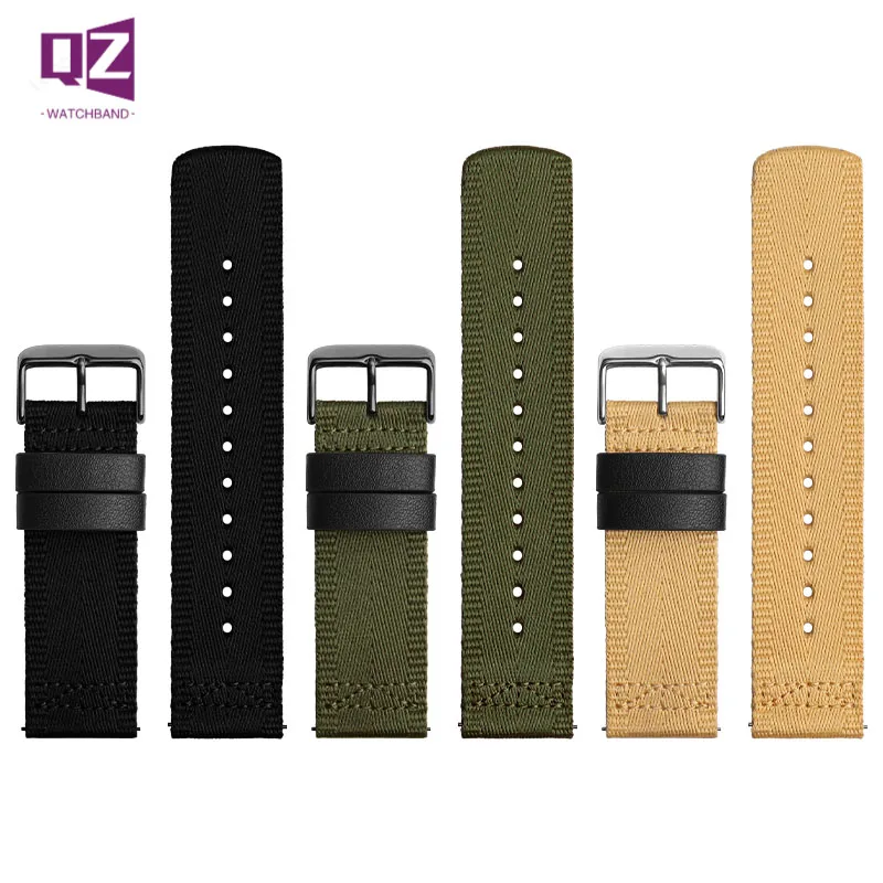 Senior Nylon Watchband 24mm for casio GA2000 PRG-600YB-3 prg-650 PRW-6600 minimalist style wristwatches band free shipping