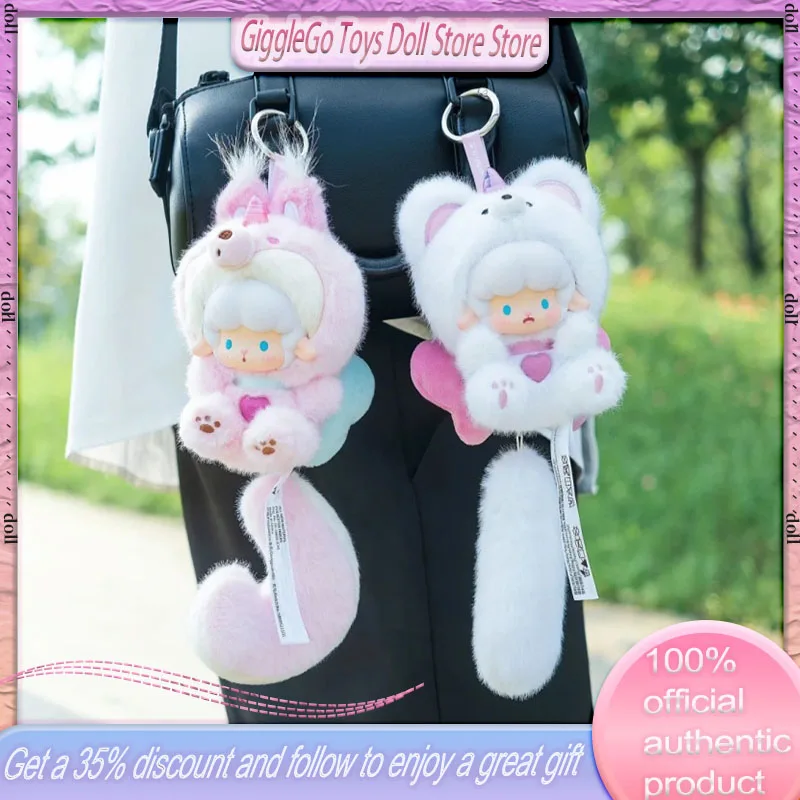 

Новый Toptoy Rolling Sheep Animal, милая серия, плюшевая подвеска, слепая коробка, большой хвост, модная игра, милая кукла, сумка, кулон, подарок для девочки