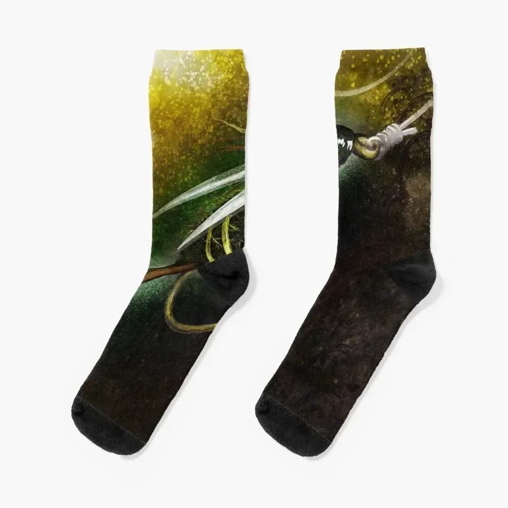 جوارب برينس نيمف فلاي لصيد الأسماك بتصميم كاحل هيب هوب للرجال، جوارب نسائية #1