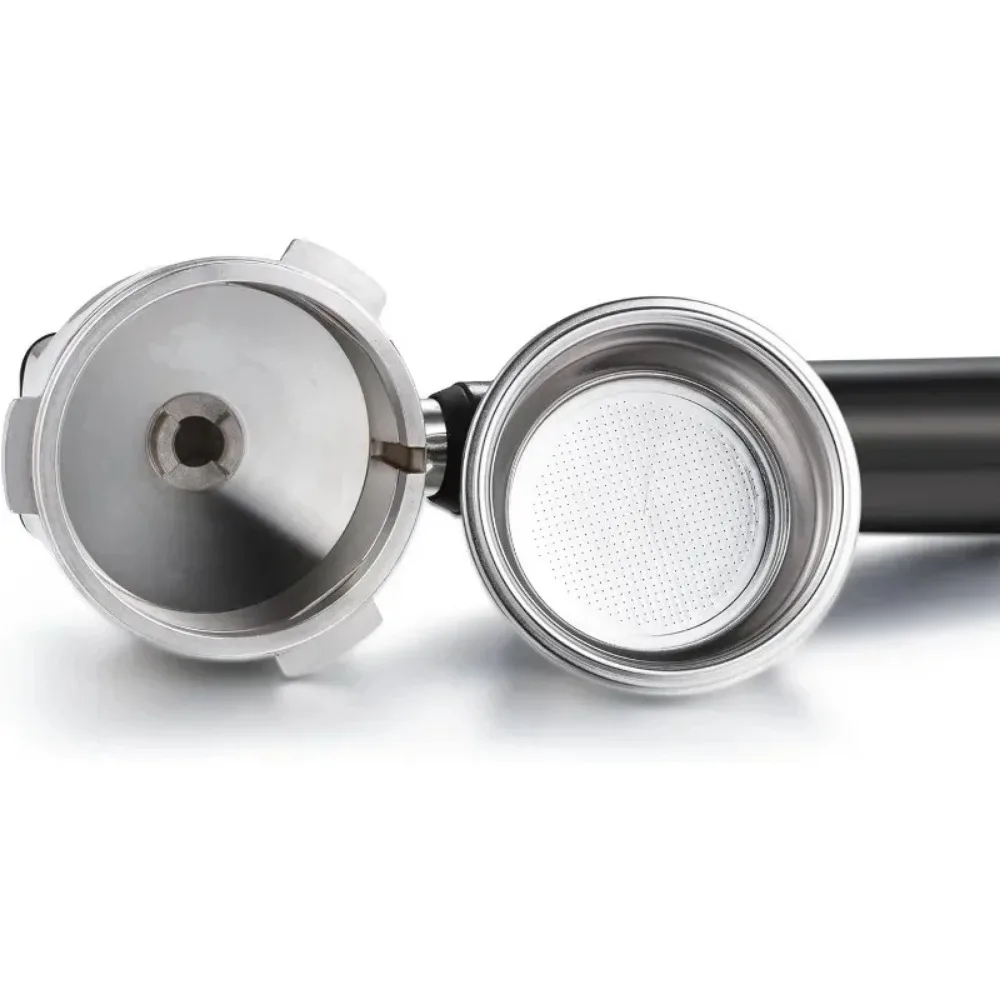 Coffee Filter Basket for Coffee Machine Double-Layer Pressurized Coffee Maker Filter 2 Cup Pressurized 58mm