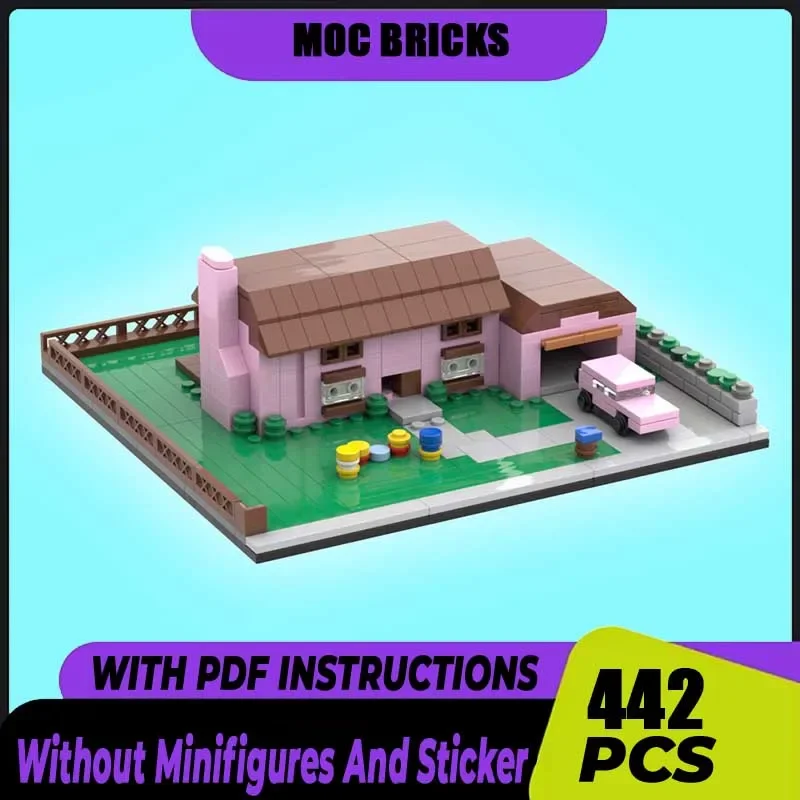 

Популярная серия фильмов Moc, строительные блоки, модель микробумаги, технологические кирпичи, сделай сам, сборка, праздничный набор, подарки, игрушка для заключения