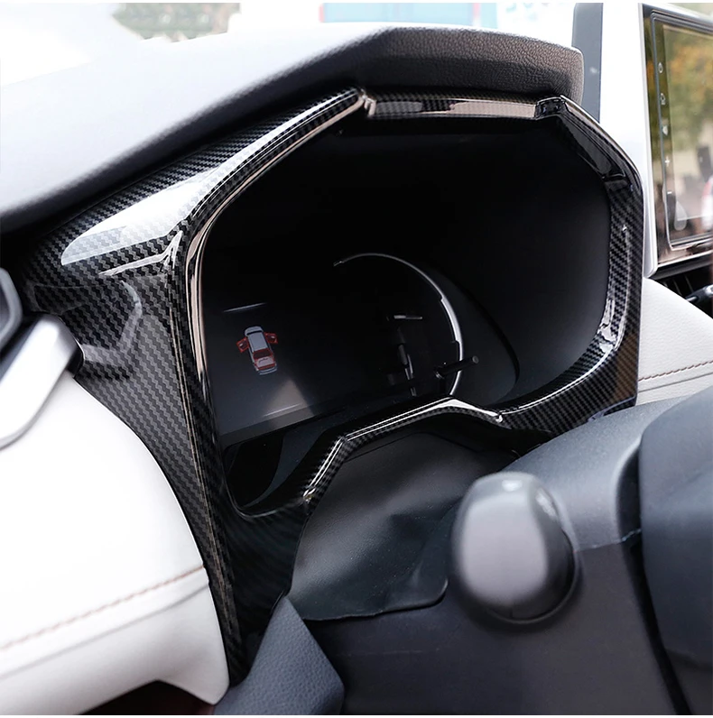 Für Toyota RAV4 XA50 2019 2020 2021 2022 2023 2024 2025 Hybrid-Auto Armaturenbrett-Display-Messgerät Tachometer-Abdeckung Zubehör – Detail 1
