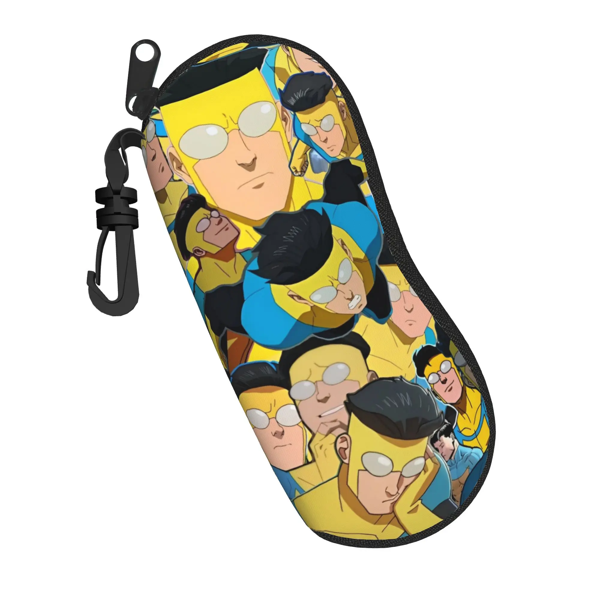 I-Invincibles omniman Glasses Case Men Women Student Box  Eyewear Protector Protector Eye Contacts Case