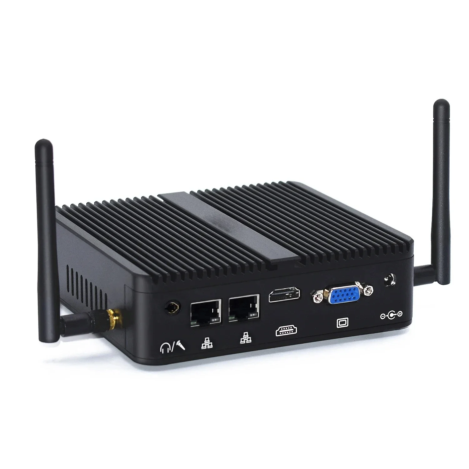 J4125 J4105 Desktop Compact Computer Ops 12V Ubuntu Office Oem Fanless Rs232 Micro Windows10 Mini Pc