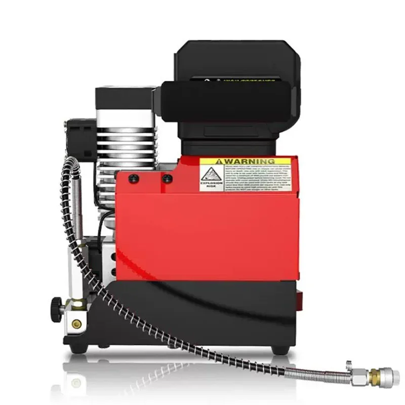 300W Air Compressor, 12V Portable High-Pressure Pump, 310 Bar, Suitable for Scuba Diving Tanks, Car-Mounted Pump
