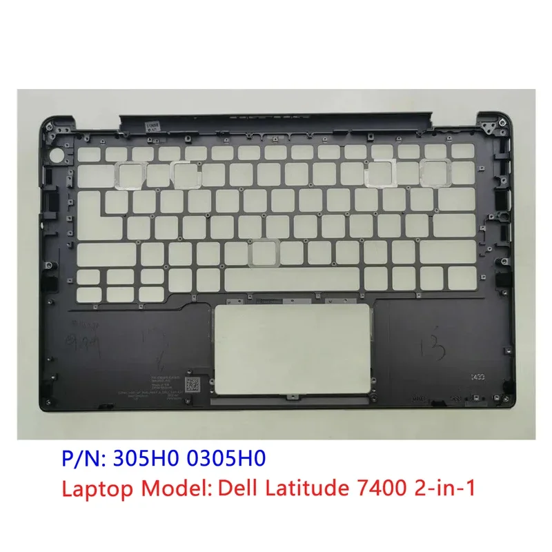 Negro Orig nuevo para Dell Latitude 7400 2 en 1 carcasa superior plateada reposamanos C Shell 305H0 0305H0