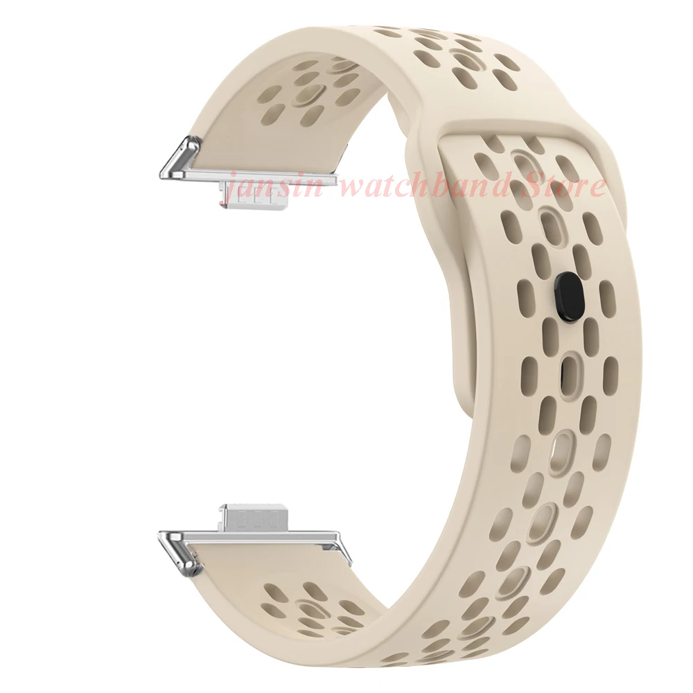 Silikonarmband für Huawei Watch Fit 5 Pro 4 3 Atmungsaktives Sportarmband für Huawei Watch Fit3 Fit4 4 Pro Fit5 Ersatz-Armband – Detail 4