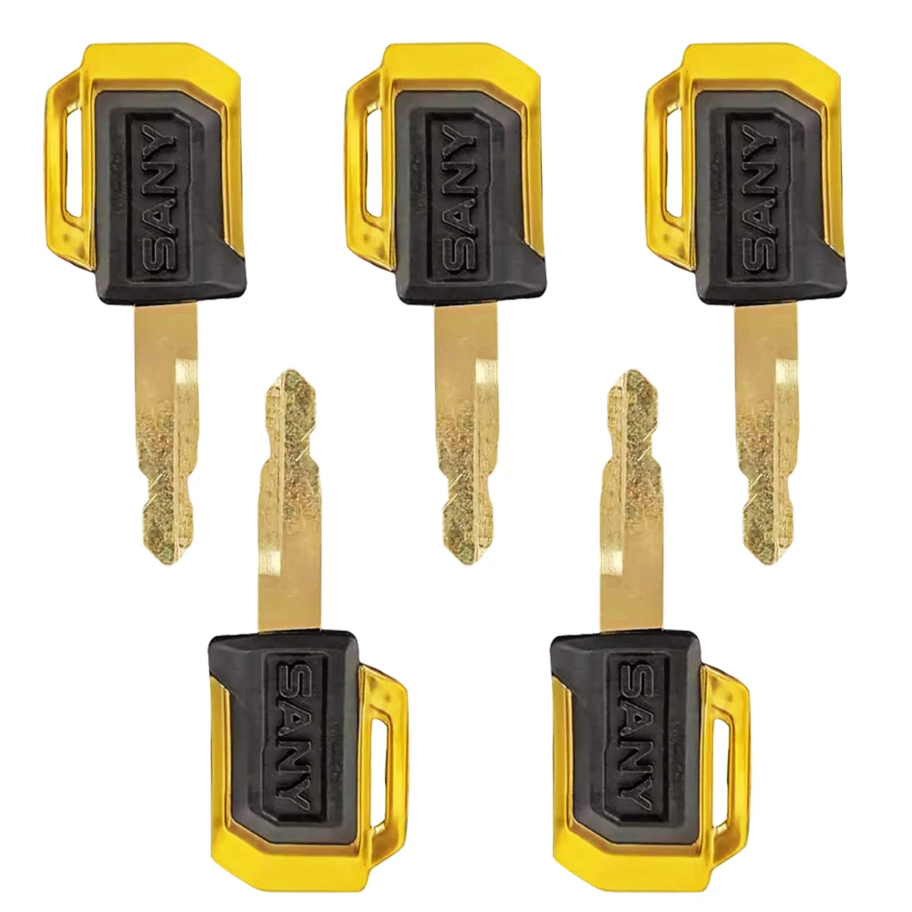 20/10/5/2/1 قطعة ل Sany مفتاح إشعال الباب المفتوح حفارة عالية الجودة الأصلي الجديد Tuhao الذهب مفتاح SY55 SY60 SY75 SY135 SY215