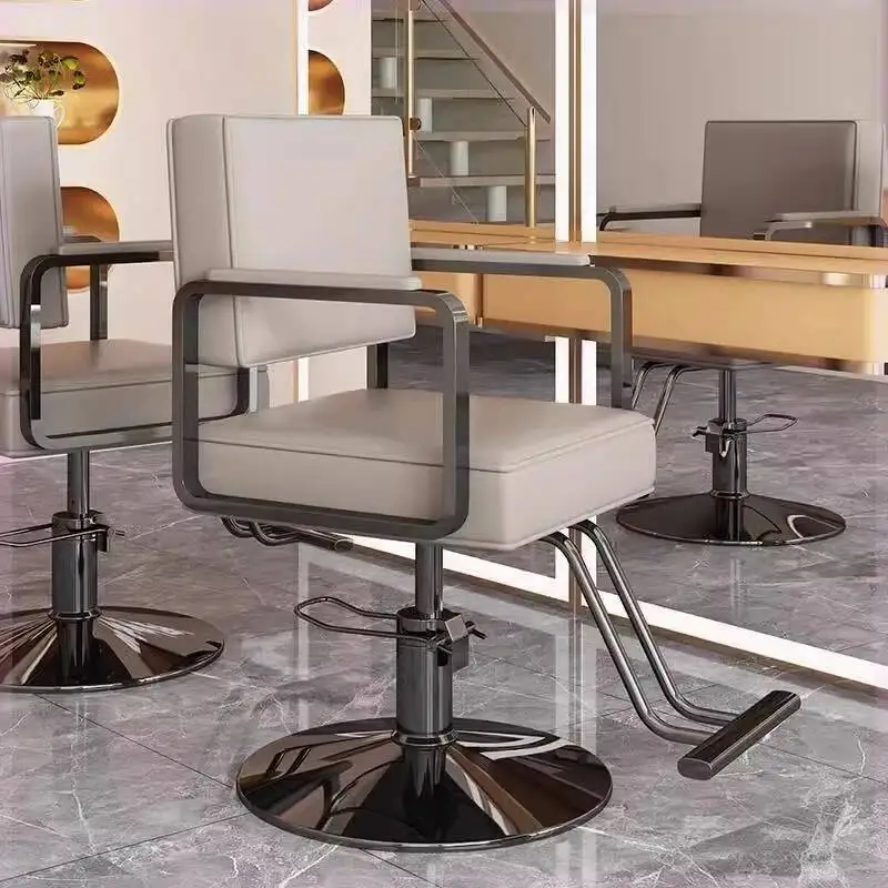 كراسي صالون الحلاقة الجمالية المهنية ماكياج تصفيف الشعر البراز كراسي الحلاق مستحضرات التجميل سيلا دي باربيريا أثاث الحلاق