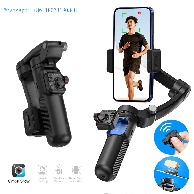 

New M02 Three-axis Stabilizer Intelligent Camera Head Multiple Tracking Modes Face Tracking