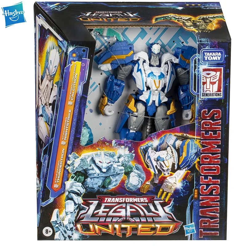 New Hasbro Transformers Legacy United Star Raider Thundertron 7 Action Figure, 8+ Child figure toy model in stock