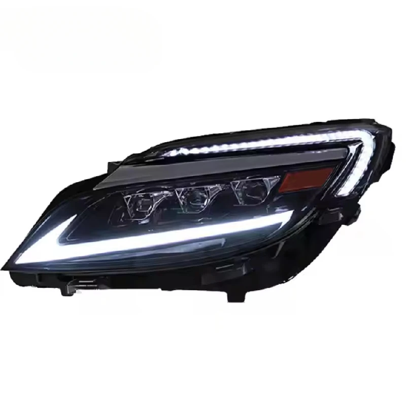 

Suitable for 17-20 Bui ck GL8 headlight assembly ES modification LED daytime running light flow turn signal LED lens
