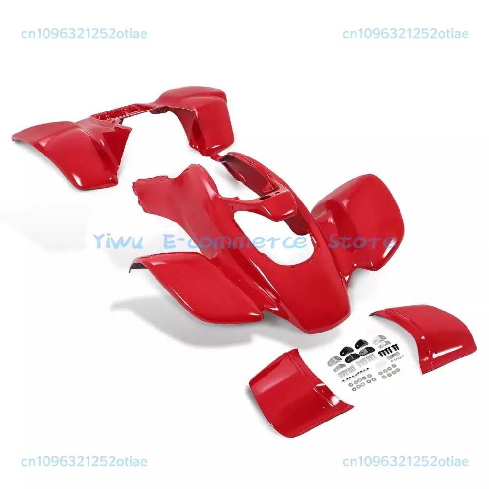 

TRX 400EX TRX400EX 1999-2004 Красные передние и задние крылья ABS # 11743-12