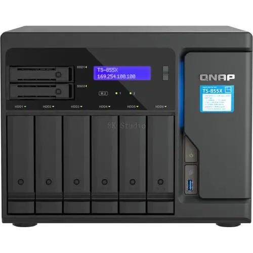 QNAP TS-855X 8-Bay NAS Enclosure NAS Network Storage