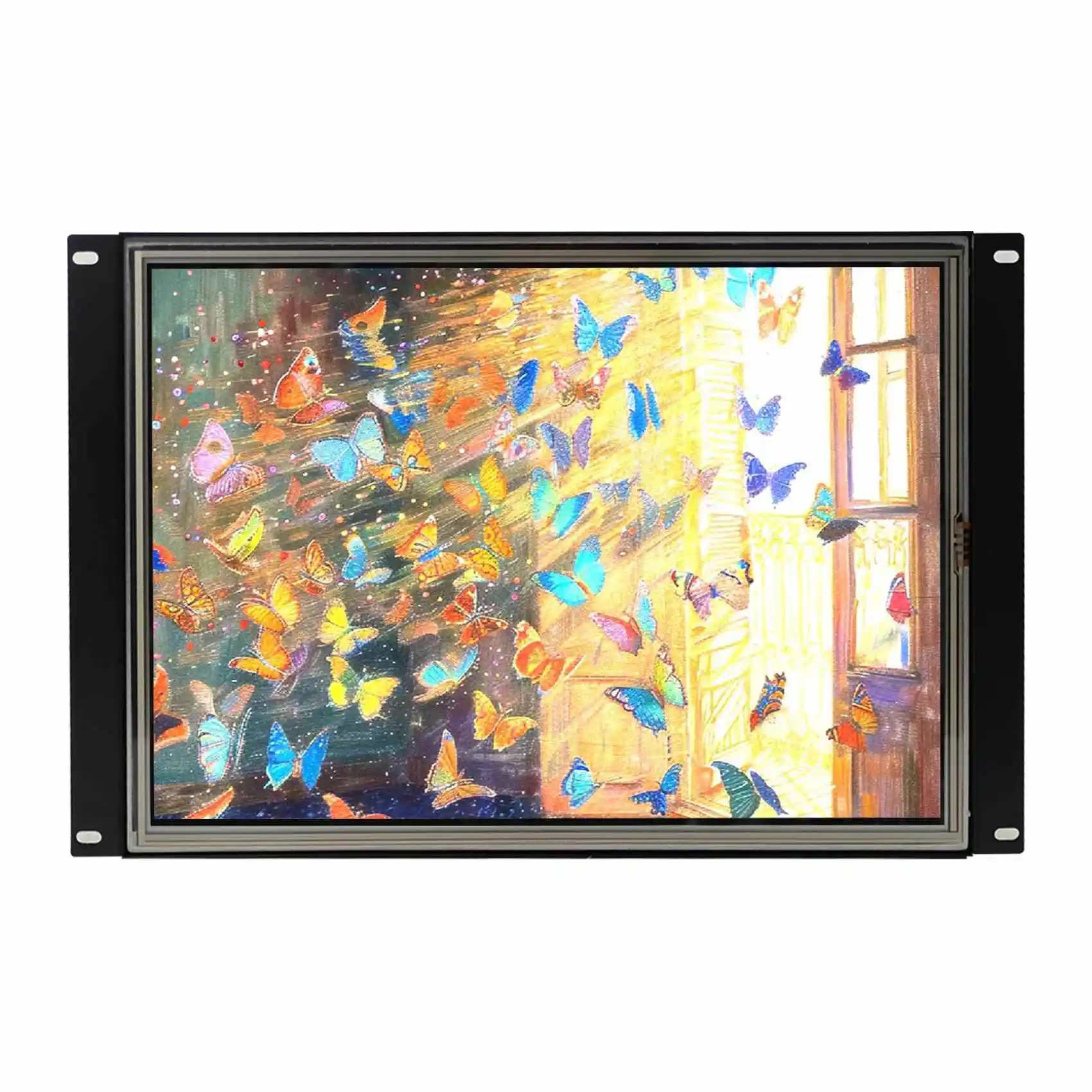 

15in Resistive Touch LCD Monitor 1024x768 H-D DVI VGA Board Metal Bracket