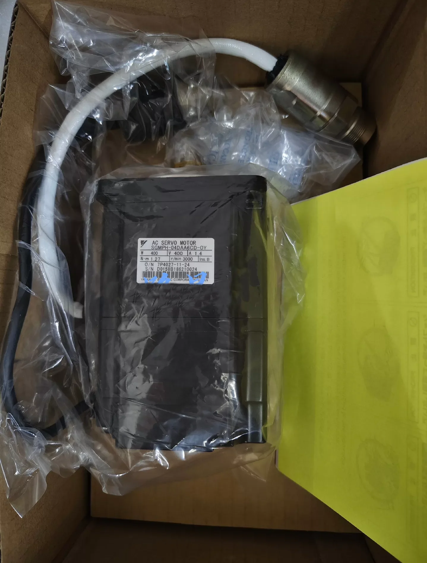 SGMPH-04DAA6CD-OY Brand New Servo Motor Original Genuine，Fast shipping