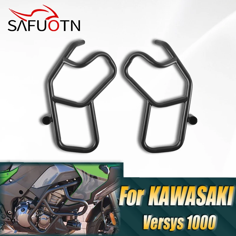

Versys1000 Engine Guard Highway Crash Bar for Kawasaki Versys 1000 2019-2023 2021 2022 Motorcycle Frame Protection Bumper Parts