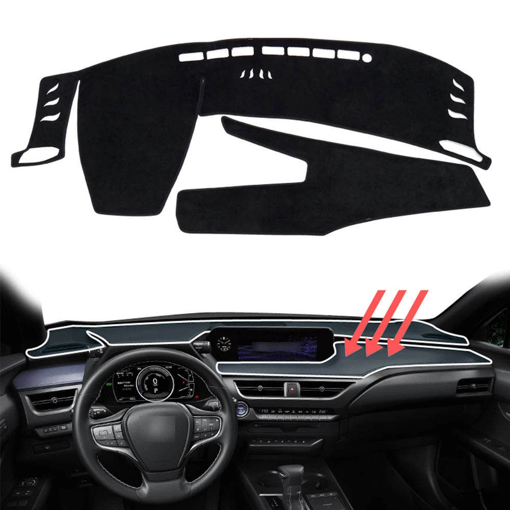 

for Lexus UX 200 250h 300e ZA10 2018 2019 2020 2021 2022 Car Dashboard Mat Sunshade Protective Carpet Dash Pad Dashmat