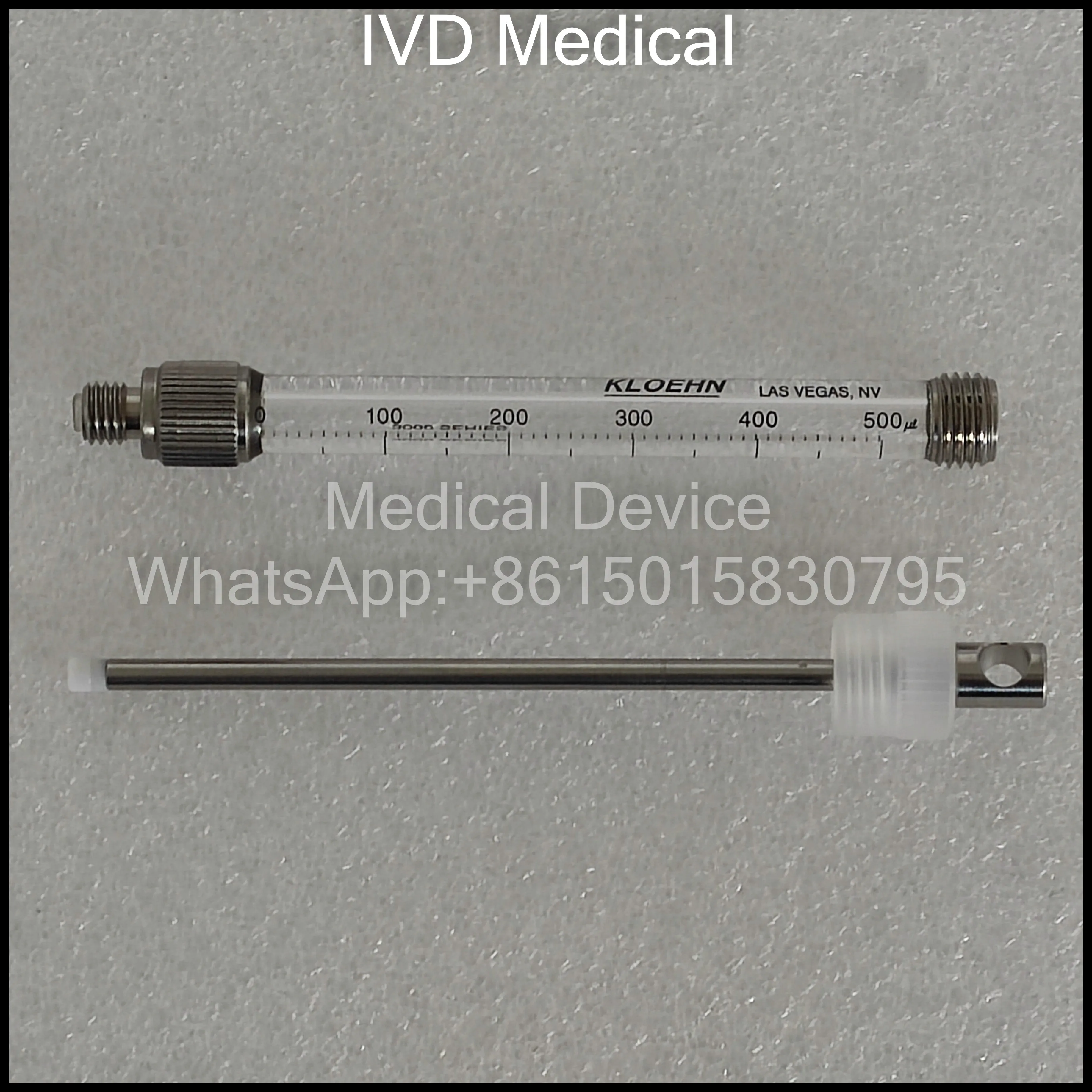 Mindray BS230 BS240 BS330 BS350 BS380 BS390 BS400 BS420 BS430 BS450 BS460 Biochemistry Analyzer 500uL Sample Syringe