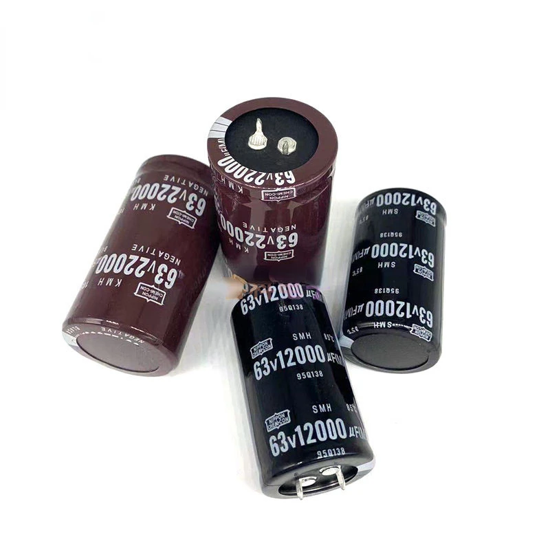 New 63V12000UF Japanese 63v15000uf electrolytic capacitor 63v22000uF63V NIPPON CHEMI-CON Aluminum Electrolytic Capacitor