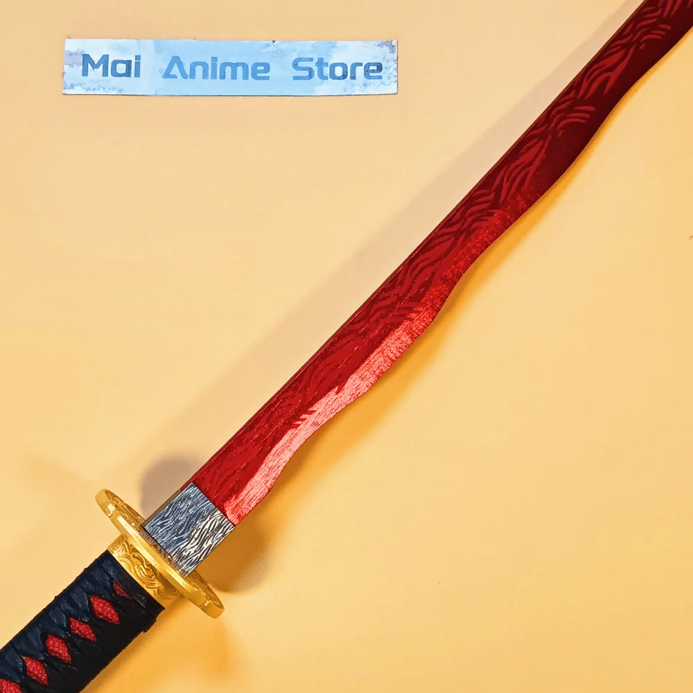 ดาบคาตานะเอลเดนขนาด 40 นิ้ว ทำจากไม้ สำหรับคอสเพลย์อนิเมะ ดาบซามูไร ดาบคาตานะญี่ปุ่นขนาดเท่าของจริง ไม่คม ของเล่น ของขวัญ