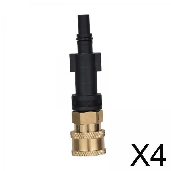 

Быстросъемный адаптер для мойки высокого давления, насадка для пенной пушки, соединитель для шланга высокого давления для чистки автомобилей