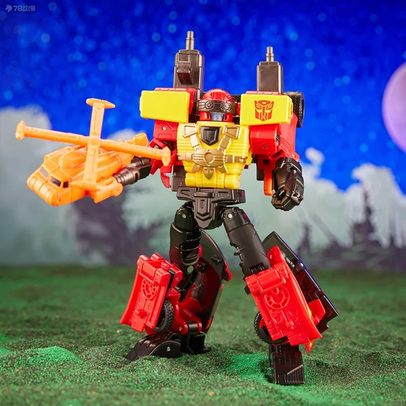 Hasbro Transformers Legacy Evolution Armada Universe Powerlinx Hot Shot Jolt Deluxe Class Original Action Figure ของเล่นของขวัญ