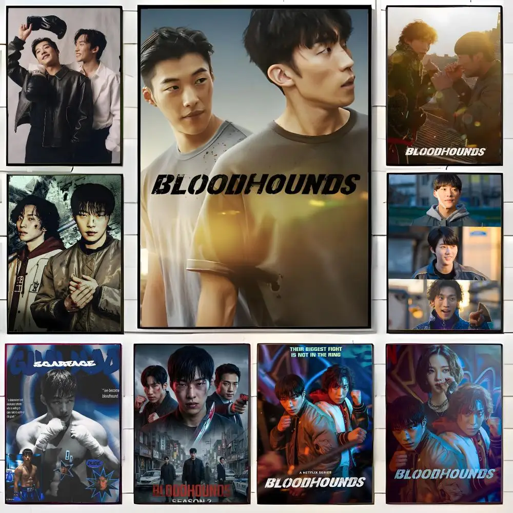 Crime Drama B-Bloodhounds Poster Wall Art Print Decorative Mural Home Decor Gift Unframed