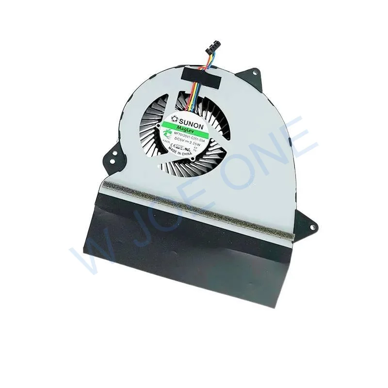 HZ + nuevo ventilador de CPU para ordenador portátil para ASUS ZX50J GL552 GL552JX FX-PLUS GL552VM FZ50V FZ50VW6300 MF75120V1-C251-S9A DC5V 2,25 W