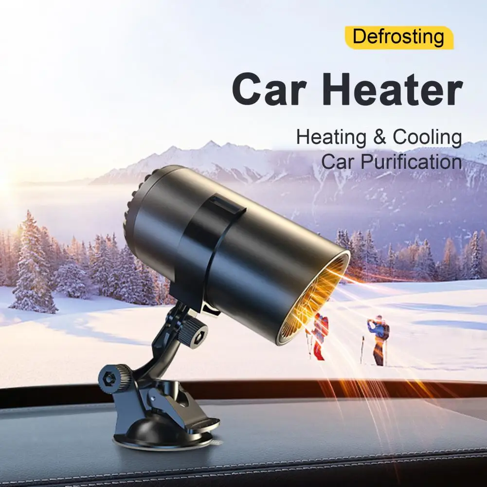 

Portable Car Heater Fast Heating Car Heater Defroster for Winter Anti-fog Windshield 180 Degree Rotation Adjustment