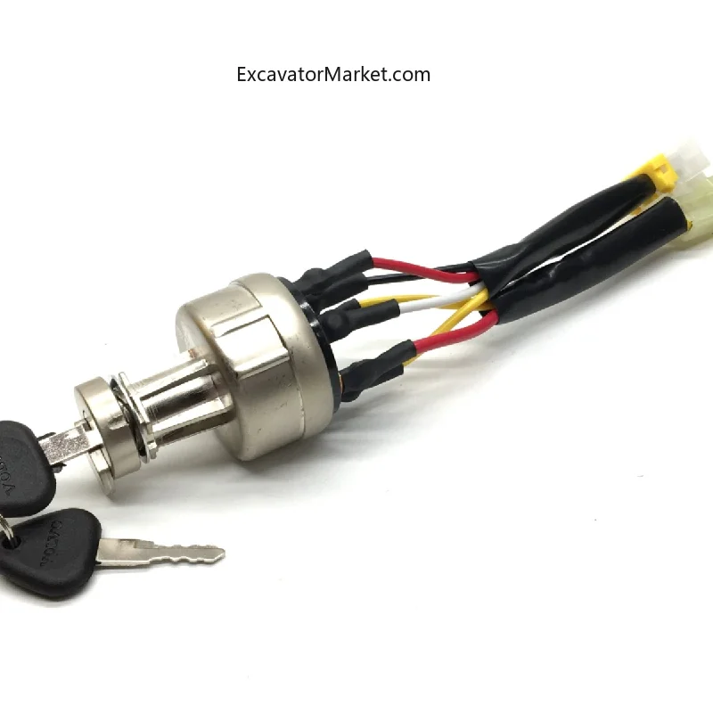 

For Vol-vo Ec60 55 210 240 290 360 460b/d Start Ignition Switch, Electric Door Lock Excavator Accessories
