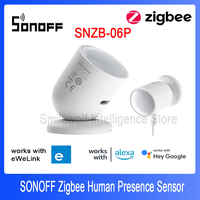 SONOFF SNZB-06P Zigbee Human Presence Sensor Rardar Detector Motion Sensor Smart Home Automation for Alexa Alice ZHA Zigbee2MQTT