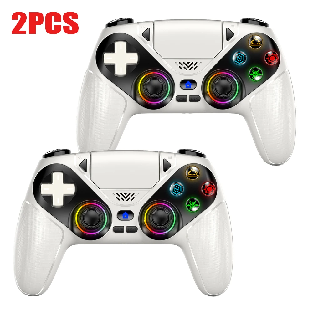 Für Playstation 5 Controller RGB Kabelloser Gaming-Bluetooth-Controller PS5 Makro/Turbo Vibration Dual Sense Anti-Drift Game-Joystick