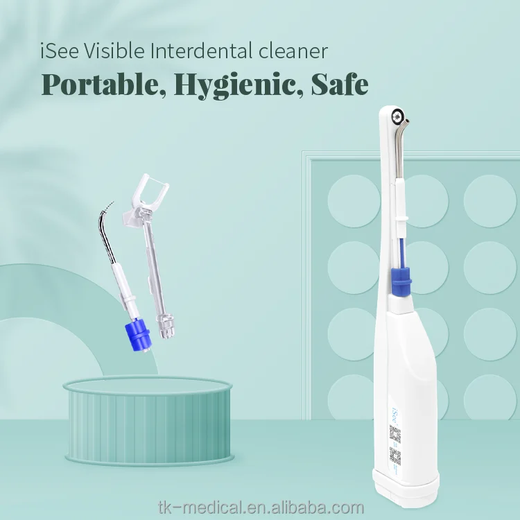 ISee Visible Interdental Cleaner Portable Waterproof Teeth Cleaner for Deep Clean Blind Area