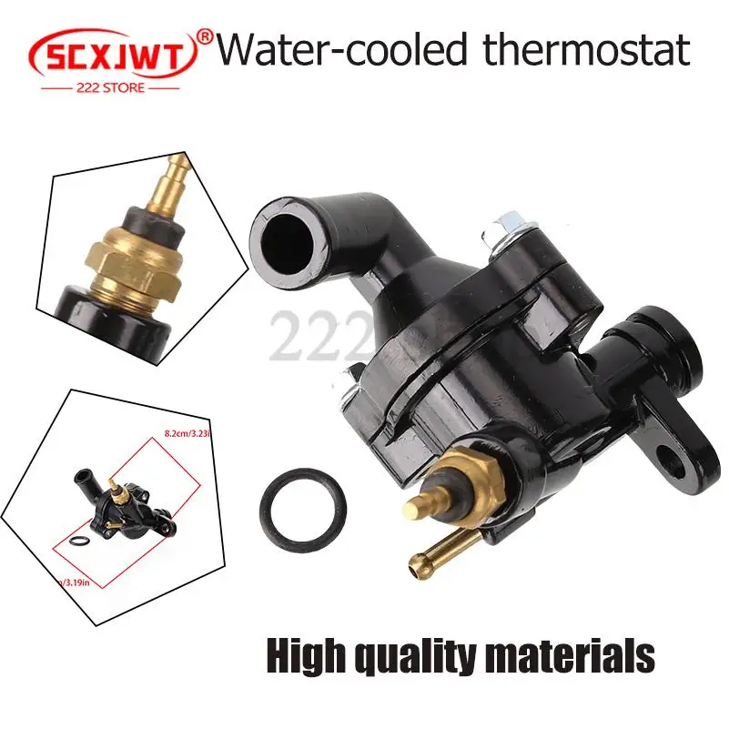 

Motorcycle Radiator Thermostat Switch Temperature Sensor Suitable for 150cc 200cc Water-Cooled Engine