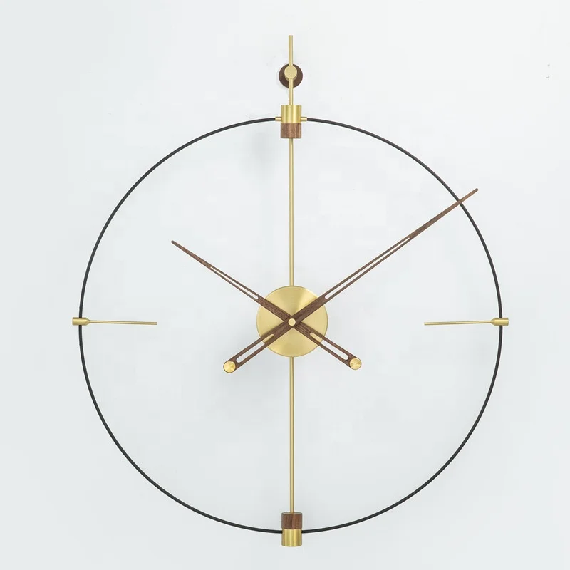 Luxury Unusual Modern Wall Clock Decorative Minimalist DIY Living Room Home Decor Big Wall Watch Nordic Art