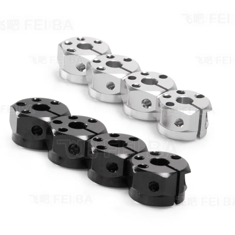 

Metal 12mm Hexagonal Connector with 8mm To 12mm Thickness and Porous Side Strip for 1/10 RC Crawler Car RC4WD D90 DIY Parts