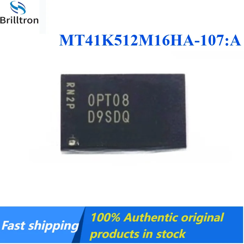 2-10PCS DDR3 Chip MT41K512M16HA-107:A Brand New Original in Stock , Fast Shipping.