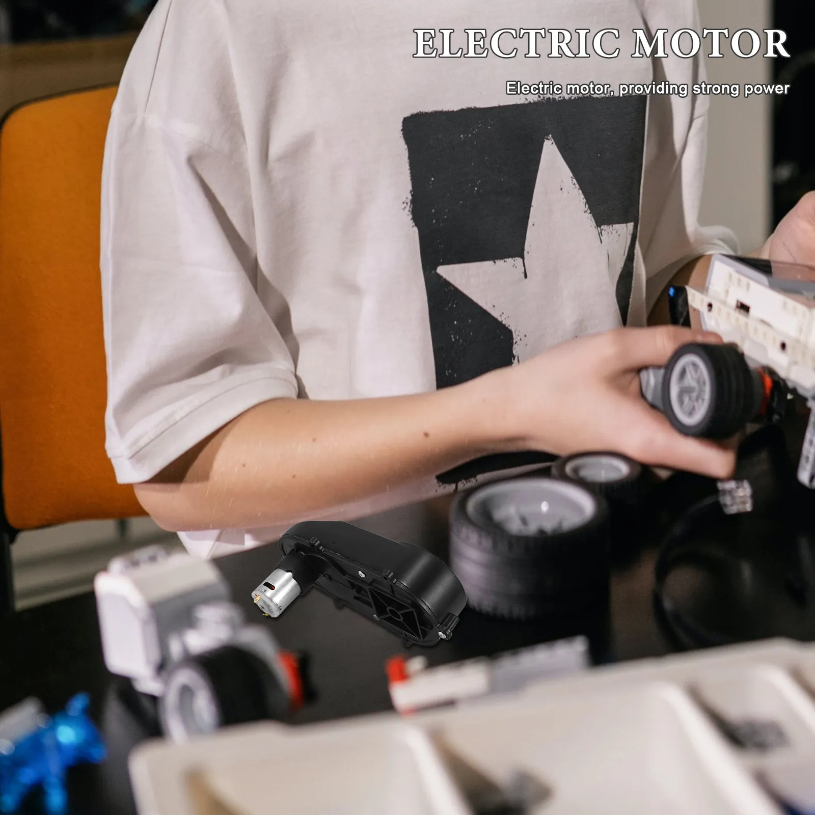 

Electric Motor 12V Motor Replacement Parts for Kids Ride on Car Motorcycle Drive Engine Durability and Easy Installation