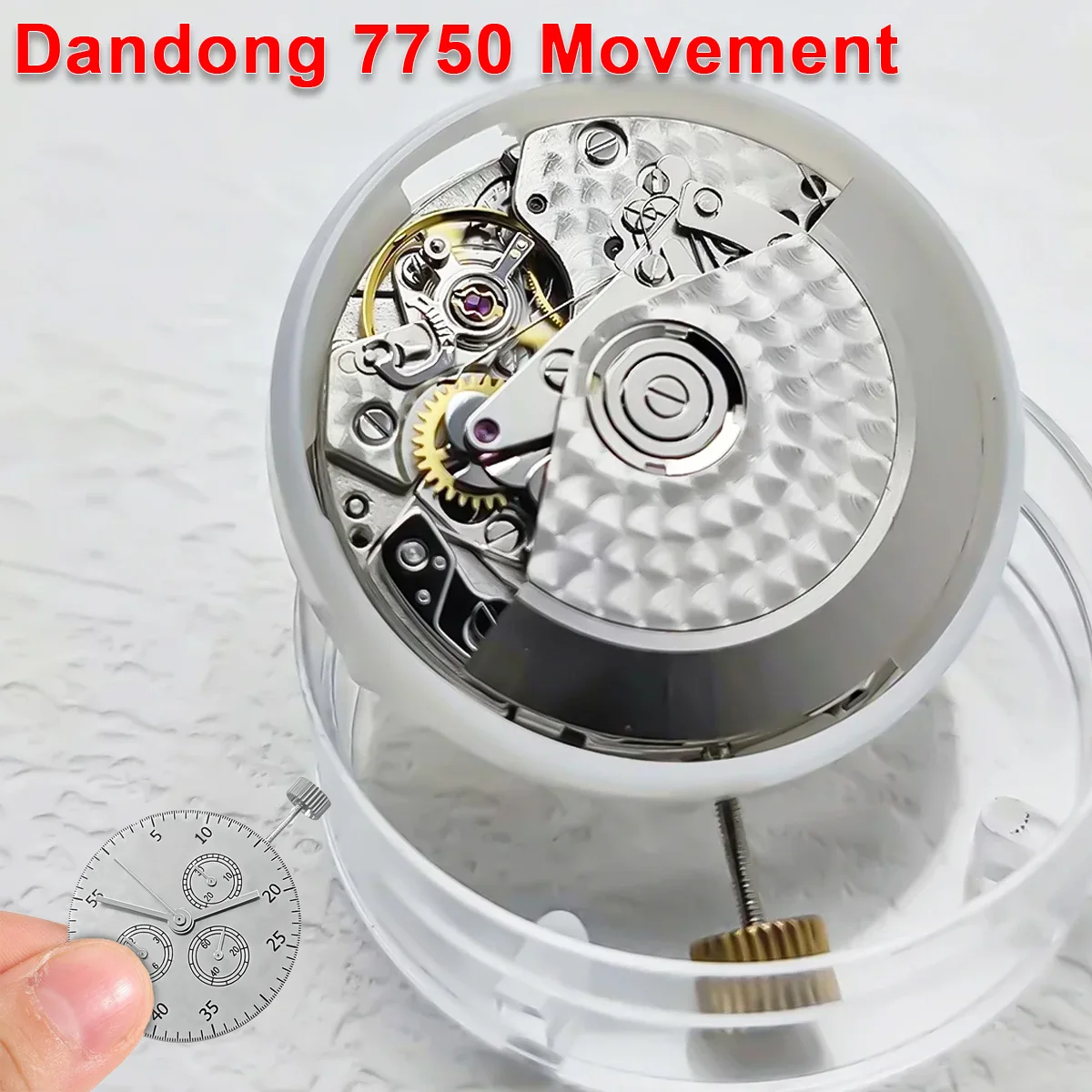 

NEW Dandong 7750 movement chronograph mechanical movement clone modified watch movement ETA 7750 Movements High Accuracy Clone