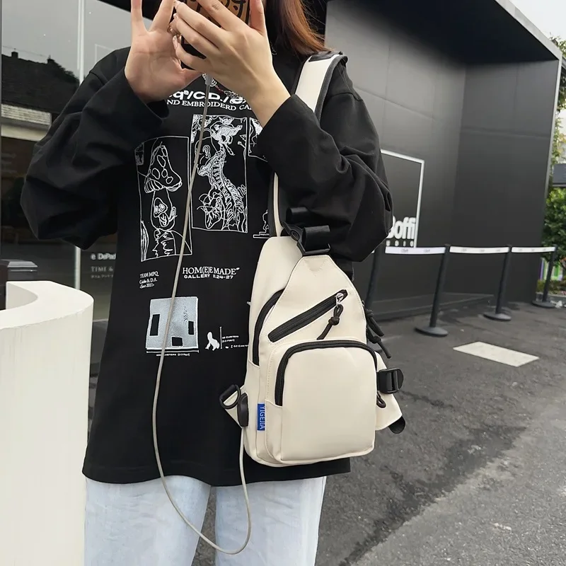 

‌ Нагрудная сумка 2025 — сумка через плечо/плечо унисекс, органайзер большой вместимости для ежедневных поездок, минималистичный дизайн с защитой от брызг