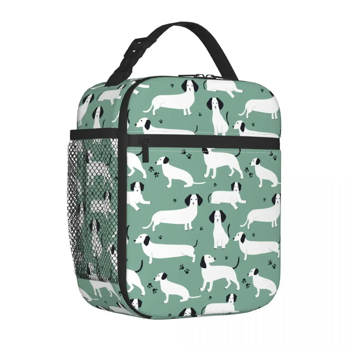 

German Badger Dog Dachshund Insulated Lunch Bags Large Gift for Animal Dogs Lover Meal Container Thermal Bag Tote Lunch Box Work