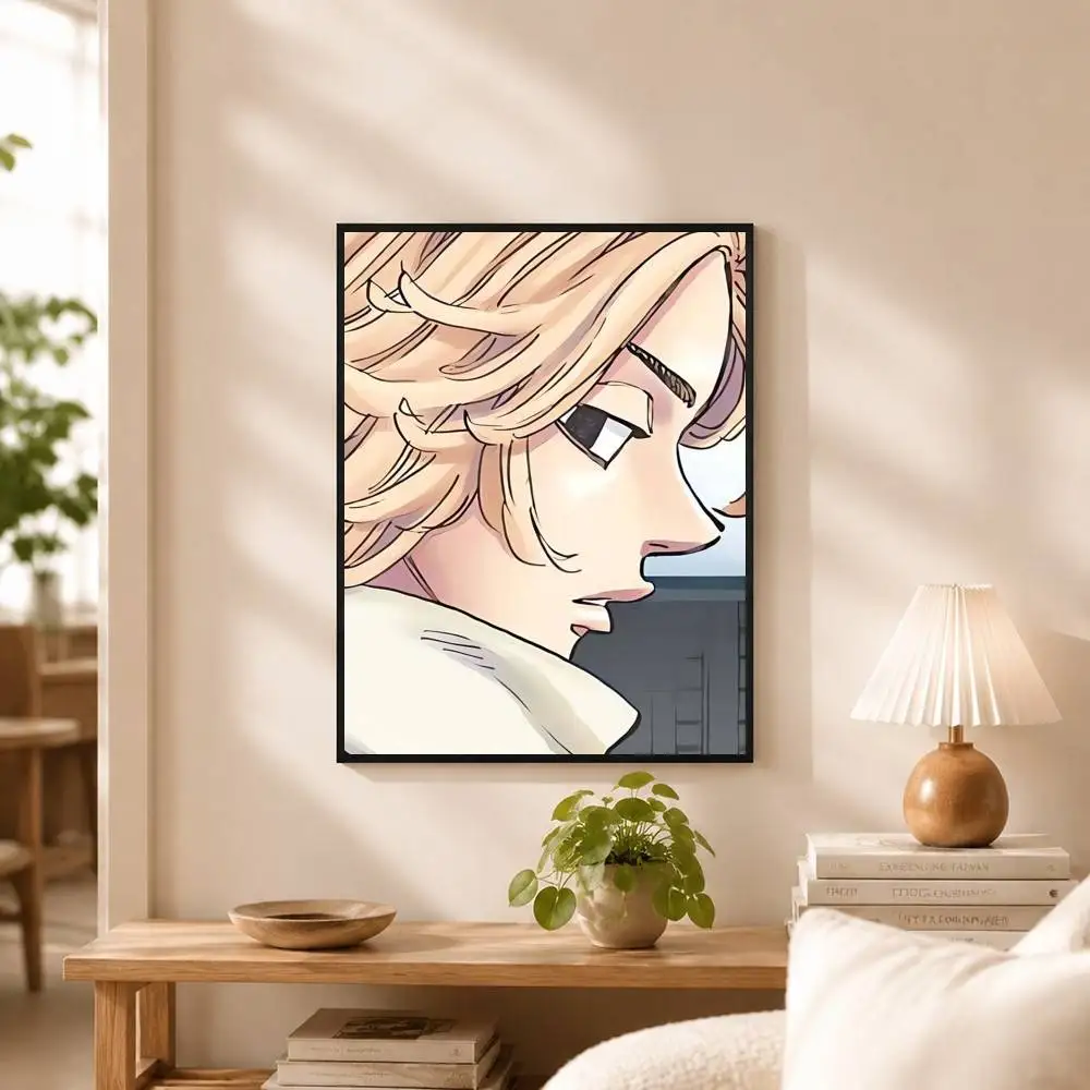 Tokyo Revengers Manjiro Sano Poster High Quality Dorm Living Room Aesthetic Wall Decoration Painting Stickers Gift