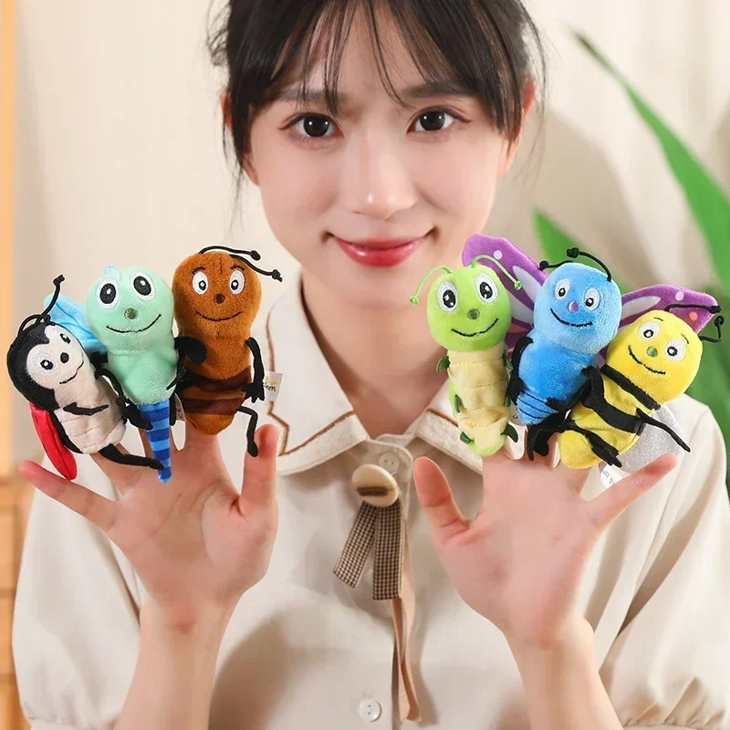 36 Styles Animal Finger Puppet Plush Toy Role Play Tell Story Cloth Doll Baby Educational Toys Children Kids Great Birthday Gift