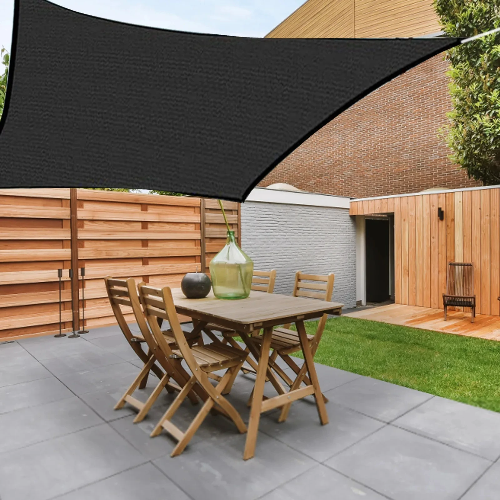 Jardim ao ar livre Sun Shade Net, HDPE Sunscreen Fabric, Proteção UV, Terraço e Camping