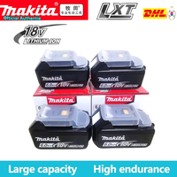 NEW 100% Original Makita 18V 5/6/Ah rechargeable battery, Makita power tool BL1830-18650 fast charging, ultra long battery life