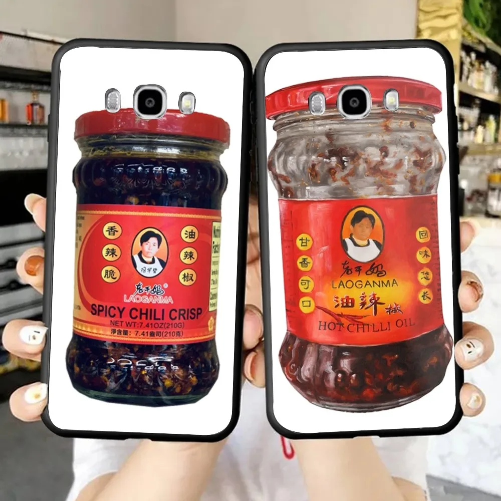 Chilis auce l-lao gan m-ma Telefon hülle für xiaomi 11 redmi note 11 5g 8t 9a 9 10t note8pro note9 12sultra schwarz hülle