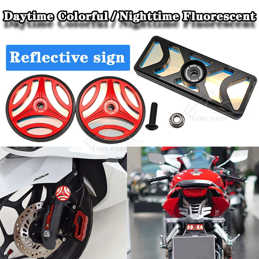 

Suitable for Honda Adv350 Forza750 Nss750 X-Adv750 Modified Body Reflective Signs, Light Reflectors, and Driving Warning Signs